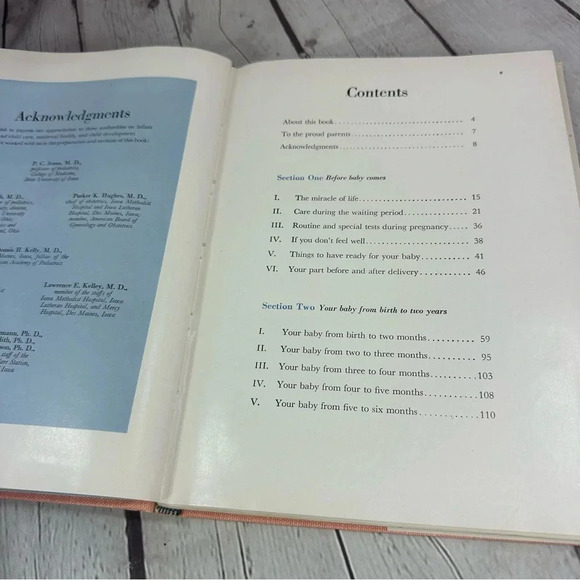 vintage better homes & gardens baby book 1951 - Picture 8 of 9